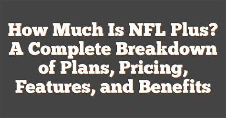 Is NFL Plus a Good Investment?